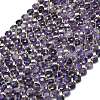 Natural Amethyst Beads Strands G-C116-A46-02B-2