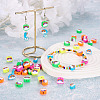 100Pcs 5 Style Handmade Polymer Clay Beads FIND-FW0001-33-8