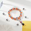 25Pcs 304 Stainless Steel European Beads STAS-GA0001-93-4