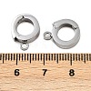 304 Stainless Steel Twister Clasps STAS-B095-04P-03-3