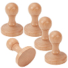 Wood Stamps with Handle AJEW-WH0348-630A-1