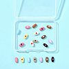20Pcs 10 Colors Spray Painted Alloy Beads FIND-FS0004-62-7