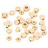 Brass Beads KK-BC0005-38G-2