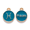 Alloy Enamel Pendants LS-X-ENAM-S124-01B-05H-1