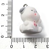 Flocky Resin Pendants FIND-S001-02C-3