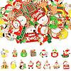30Pcs 15 Styles Christmas Music Theme Alloy Enamel Pendants FIND-CJ0002-53-9