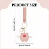 DIY Imitation Leather Flying Pig Pendant Keychain Sewing Kits DIY-WH0530-96-2