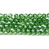 Transparent Electroplate Glass Beads Strands LS-EGLA-A039-T2mm-A03-1