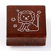 Wood DIY Stamps DIY-WH0246-24J-3