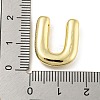Brass Micro Pave Clear Cubic Zirconia Pendants KK-E093-04G-U-3