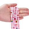 Handmade Polymer Clay Beads Strands CLAY-N008-008N-6