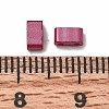 2-Hole Baking Paint Glass Seed Beads SEED-S023-17B-40-3