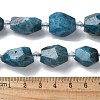 Natural Apatite Beads Strands G-H095-A04-01-4