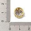 Brass Micro Pave Cubic Zirconia Multi-Strand Links KK-C111-01G-B-3