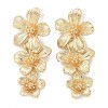 Alloy Stud Earrings EJEW-M092-01G-4