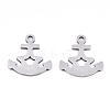 Non-Tarnish 201 Stainless Steel Pendants LS-STAS-S081-051-1