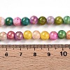 Natural Mashan Jade Beads Strands G-A255-A01-02C-5