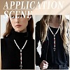 DIY Rosary Bead Necklaces Making Kits DIY-SC0031-47-5