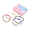 5Pcs Nylon Thread Bracelets BJEW-FS00020-1