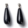 Synthetic Blue Goldstone Pendants G-F707-03-2