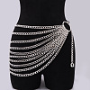 Alloy Cuban Link Chain Multi Layer Waist Chains WG8B3D2-02-1