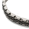 Ion Plating(IP) 304 Stainless Steel Thick Link Chain Bracelet BJEW-G649-09B-C-2