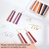 Trapezoid Charm Dangle Earring DIY Making Kit for Girl Women DIY-OC0007-80-4