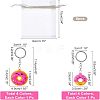 DIY Keychains Making Kit DIY-FH0003-34-2