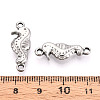 304 Stainless Steel Connector Cabochon Settings STAS-T065-41P-3