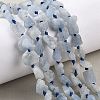 Raw Rough Natural Aquamarine Beads Strands G-D101-A05-01-1