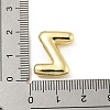 Brass Micro Pave Clear Cubic Zirconia Pendants KK-E093-04G-Z-3