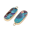 Dyed Synthetic Imperial Jasper Pendants GG-CBAA20A-05G-07-2