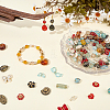 120Pcs 8 Styles Transparent Acrylic Beads MACR-BM0001-05-4