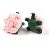 Cotton Knitting Artificial Flower DIY-P082-01F-2