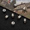Tarnish Resistant 304 Stainless Steel Cord Ends X-STAS-E020-2-5