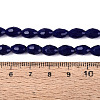 Opaque Solid Color Glass Beads Strands GLAA-N071-01A-C09-4