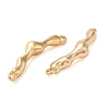 Brass Connector Charms KK-C028-01G-2