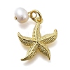 Brass Pendants KK-B132-02G-02-1