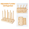 Wood Adjustable Cup Lid Holder ODIS-WH0043-88-5