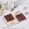 Rectangle PU Leather Ring Bags ABAG-WH0047-01C-5