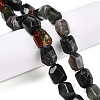 Natural African Bloodstone Beads Strands G-N342-147-4