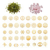 Self Adhesive Brass Stickers DIY-TA0008-39-9