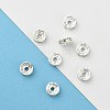 Iron Rhinestone Spacer Beads RB-A010-8MM-S-5
