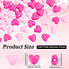 240Pcs 2 Colors Opaque Acrylic Beads MACR-PA0001-52-2