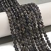 Natural Iolite Beads Strands G-A097-A14-09A-5