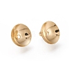 201 Stainless Steel Bead Cap Pendant Bails STAS-K194-23G-01-2