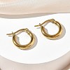 304 Stainless Steel Hoop Earrings for Women EJEW-A159-01G-2