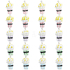 30Pcs Popcorn Resin Pendants RESI-SC0006-80-7