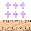 200Pcs Opaque Acrylic Beads SACR-FS0001-39F-5
