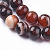 Natural Striped Agate/Banded Agate Beads Strands G-I261-C05-10mm-3